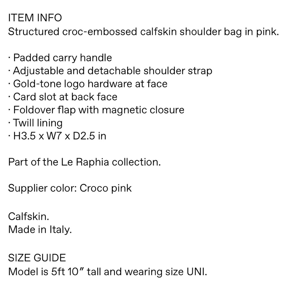 Jacquemus Pink Le Raphia ‘Le Bambino’ Bag - Picture 11 of 11